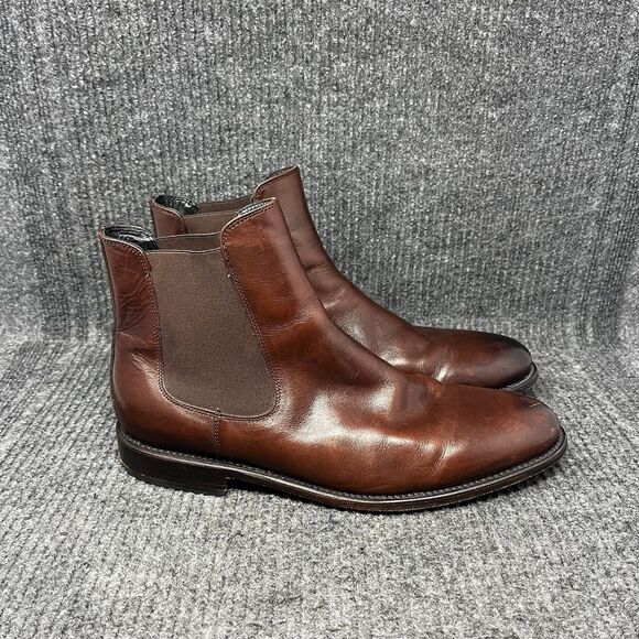 Thursday Boot Company Chelsea Cavalier Boots Dark Brown Leather Mens 11 US - Picture 1 of 8